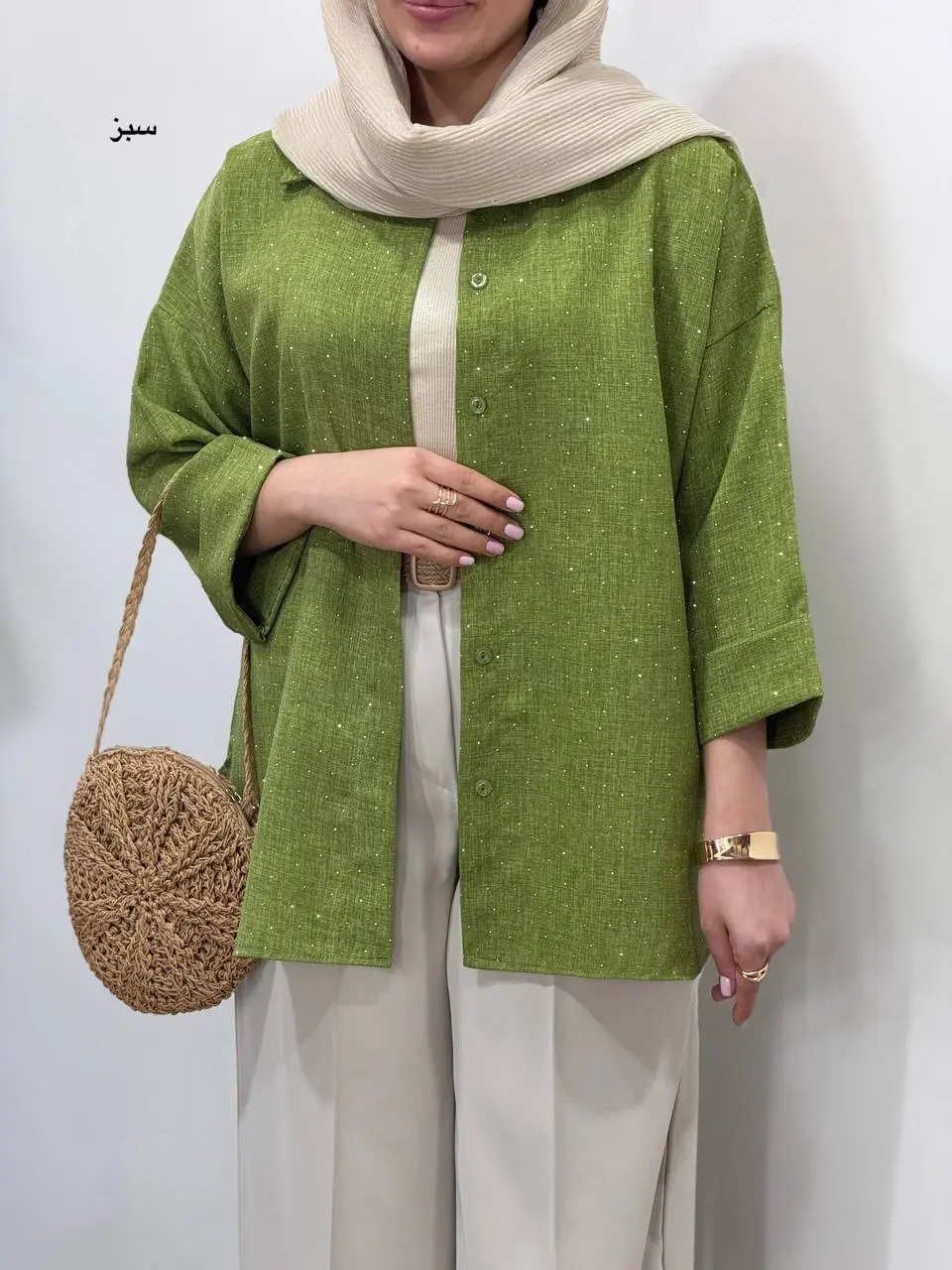 تونیک مانتویی نگین دوزی تارا